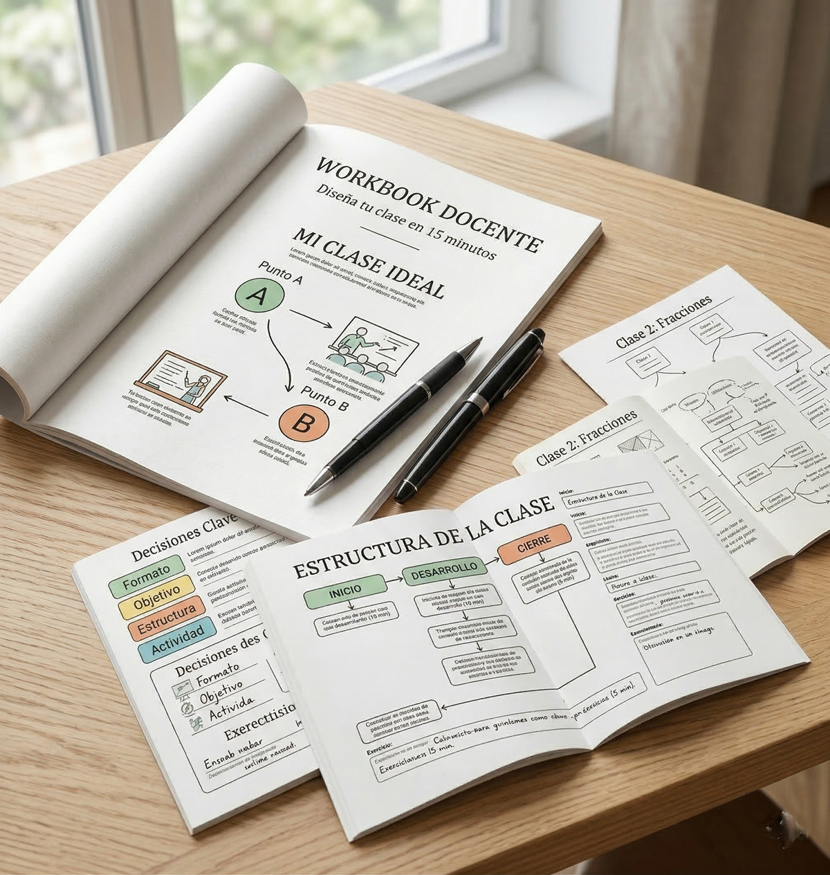 Workbook Docente — Diseña tu clase en 15 minutos